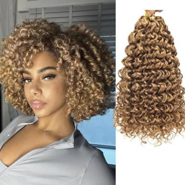 Imagem de Crochet Hair YXCHERISHAIR GoGo Curl, 8 pacotes de 12 polegadas (30 cm)