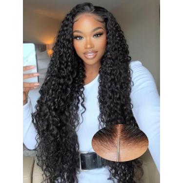 Imagem de Peruca Lealife de 30 polegadas Water Wave HD Lace 200% de densidade