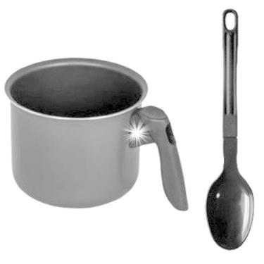 Imagem de Canecão Leiteira Fervedor Antiaderente Teflon 14 Cm Cor