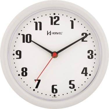 Imagem de Relógio De Parede Herweg Ref: 660039-021 Branco Silencioso