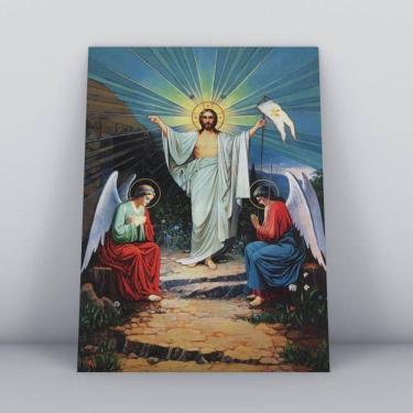 Imagem de Quadros TAC Religião Cristã 038 - 20x30cm - MDF - Colorido