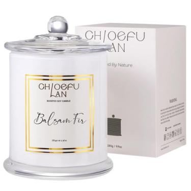 Imagem de Vela perfumada Chloefu LAN Abeto Balsámico 280g 70 horas de combustión