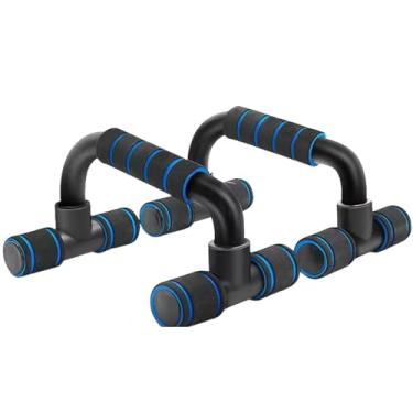 Imagem de Paralelas Apoio De Chão Flexão Calistenia Treino Em Casa (Azul)