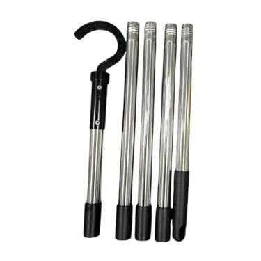 Imagem de Baoblaze Gancho para aspirador de pó robótico de piscina, ferramenta de manutenção de piscina, peça de reposição, fácil de usar, quintal para aspirador de pó, 5 Seções