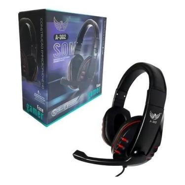 Imagem de Fone Gamer A-302 Ltomex Perfeito para Jogos, Batalhas com Clareza Tota