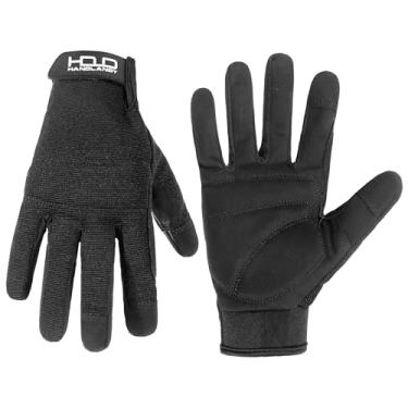 Imagem de HANDLANDY Luvas De Trabalho Masculinas Para Áreas Externas, Flexíveis, Utilitárias, Com Tela Sensível Ao Toque, Construção, Jardim E Jardinagem (Pretas, Acolchoadas, Extragrandes (Pacote 1))