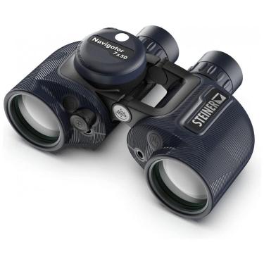 Imagem de Binóculos Marinho 7x50 para Adultos com Bússola e Foco Automático Esportivo, Steiner, Azul