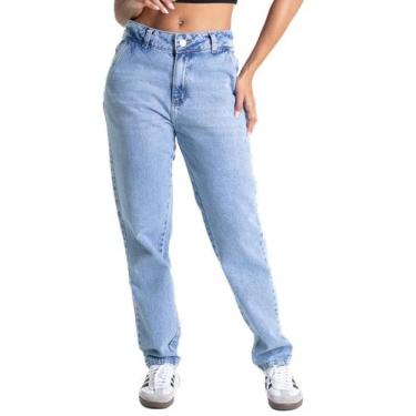 Imagem de Calça Jeans Sawary Mom - 281246 - Azul claro 42, Azul, 42