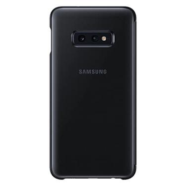 Imagem de Capa Protetora Samsung Clear View Cover Galaxy S10e G970 Cor:Preta