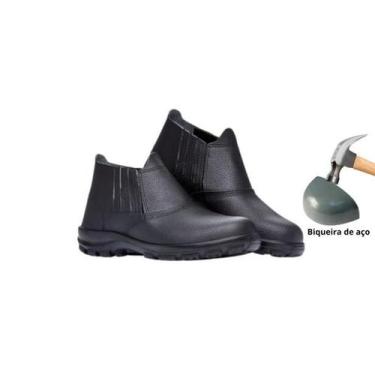 Imagem de Botina de Raspa Rogil 250 com Elástico e Bico de Aço - CA 28236, 41