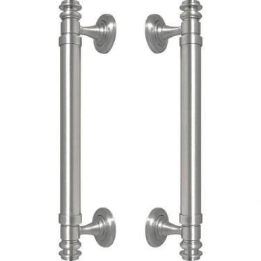 Imagem de Puxador Duplo Porta Pivotante Davinci 300Mm Níquel Escovado - Máxima m