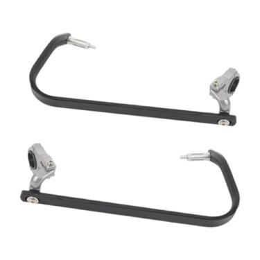 Imagem de JicSuXi 2 peças de protetores de mão para motocicleta para reparo de guidão de 22 mm e 28 mm, suporte para carros elétricos, protetor de motocross em liga de