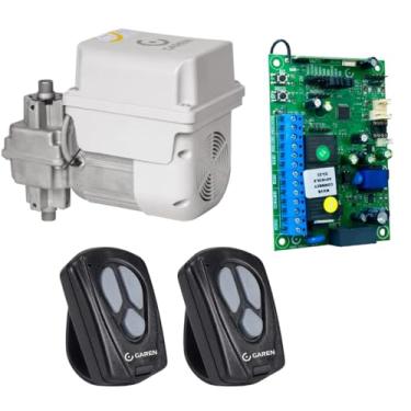 Imagem de Kit Motor Portão Basculante Bv Duo SPEED 1/2 HP GAREN + Central + Controles SEM ACIONAMENTO