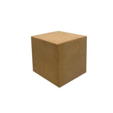 Imagem de Cubo Decorativo Festa Aniversário 8x8x8cm Mdf Madeira - ATACADÃO DO AR