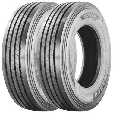 Imagem de Pneu LongMarch S202 275/80 R22.5 Aro 22.5 147/144M 16PR Liso Kit2