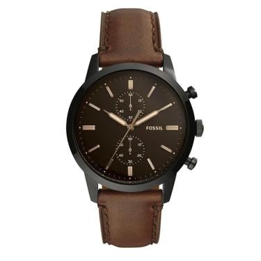 Imagem de Relógio Fossil Masculino Ref: Fs5437/0mn Cronógrafo Black