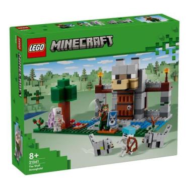 Imagem de LEGO Minecraft - A Fortaleza do Lobo - 312 Peças - 21261