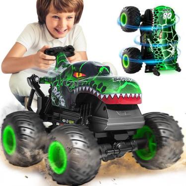 Imagem de Controle remoto Monster Truck Laoyebaohao com música e luz