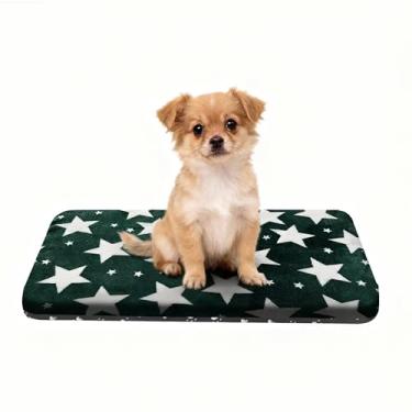 Imagem de Wittop Cama de cachorro lavável ortopédica para uso ao ar livre com fundo antiderrapante, almofada macia de luxo para animais de estimação, almofada aconchegante para gaiola e colchão de dormir para