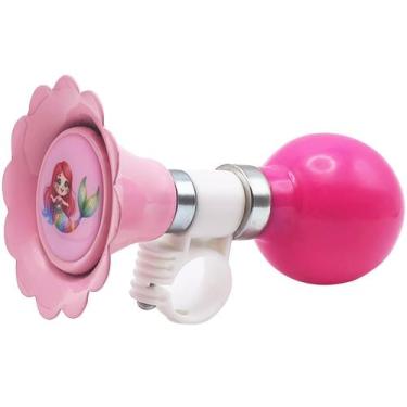 Imagem de Buzina de bicicleta infantil YeloYolker Rainbow Mermaid Handlebar Air 