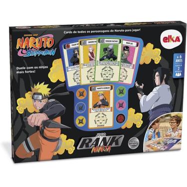 Imagem de Jogo Naruto Shippuden Rank Ninja 50 cartas 1189 - Elka