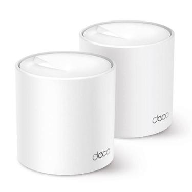 Imagem de Roteador TP-LINK Deco X50 (2-PACK) Wireless Dual BAND Gigabit AX3000 M