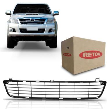 Imagem de Grade Inferior Parachoque Hilux Pick-Up 2012 13 14 15 Retov
