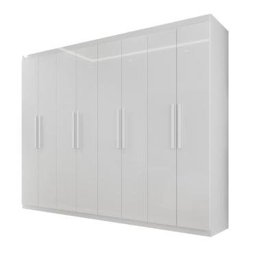 Imagem de Guarda-roupa Casal 100% Mdf 8 Portas E 4 Gavetas Herrera