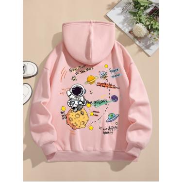 Imagem de Moletom Feminino Casual com Capuz ElaShopp