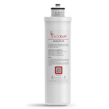 Imagem de SYGOODLIFE SY-CB Cartucho de substituição de filtro de água embaixo da pia para sistema de filtro de água de 3 estágios SY-M3-CF