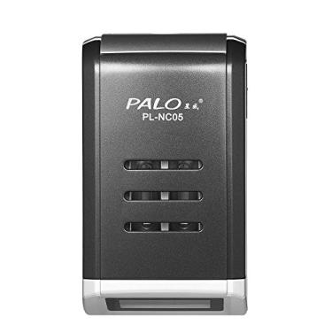 Imagem de Carregador de bateria para pilhas recarregáveis AA/AAA Ni-MH/Ni-Cd display LCD plugue americano