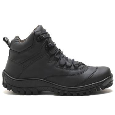 Imagem de Bota Coturno Masculino Adventure Trilha Militar 1903 - Franboots, Pret