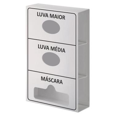 Imagem de Dispenser Epi Triplo - 2 Luvas 1 Máscara Descartável Ramebel