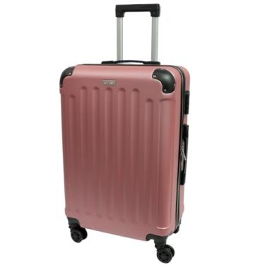 Imagem de Mala De Viagem Rígida Reforçada 360 Média 23Kg Padrão Anac Clavos (Rosa)