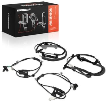 Imagem de A-Premium Sensor de velocidade da roda ABS dianteiro e traseiro 4 peças compatível com modelos Hyundai - Santa Fe 2010 2011 2012