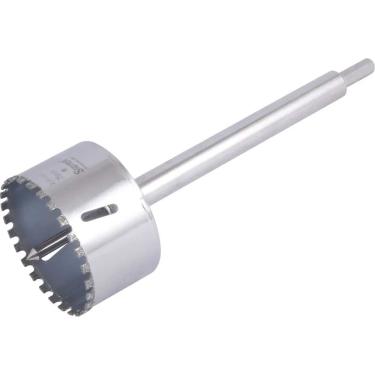 Imagem de Serra Copo Diamantada Para Cerâmica Haste Sextavada 75mm Starrett De075m