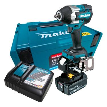 Imagem de Chave De Impacto à Bateria 18v Lxt 1-2 Makita Dtw700rtj