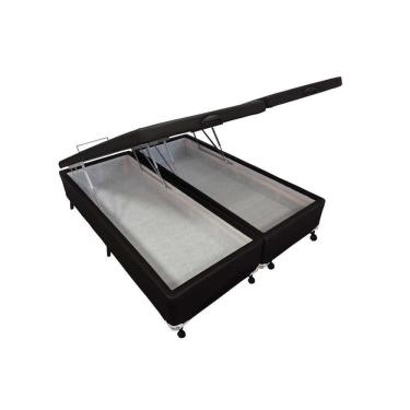 Imagem de Cama Box Baú Universal Queen Courano Black New (158x198x35) - Castor