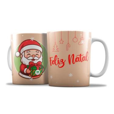 Imagem de Caneca Feliz Natal Vermelha Lembrancinha Exclusiva E Durável - Grupo R