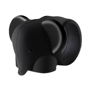 Imagem de Protetor de parede para maçaneta de porta - Protetor de parede para maçaneta de porta | Protetor de almofada de silicone, silenciador de capa protetora, reutilizável, elefante de gato da sorte