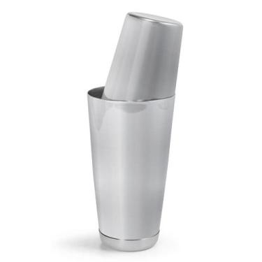 Imagem de Coqueteleira Profissional 2 Pçs Aço Inox 600ml Gourmet Mix