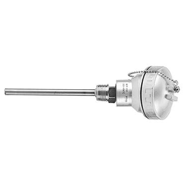 Imagem de Hyuduo Sensor de Temperatura PT100 1/2 Terminal Termopar de Rosca NPT de Aço Inoxidável, Peças de Reposição, Fácil de Usar, Bom Desempenho, Ampla Faixa de Medição, Temperatura de Resistência