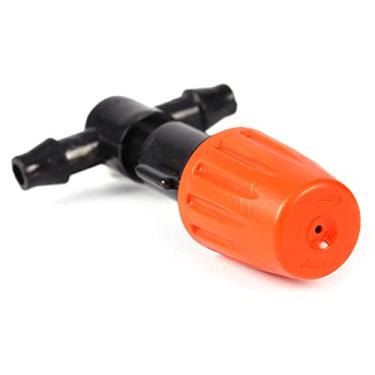 Imagem de Bocais de irrigação de plantio de plástico, conector de spray de conector T, bocal atomizador com sistemas de irrigação por aspersão para agricultura, manutenção de gramado e estufa de jardim