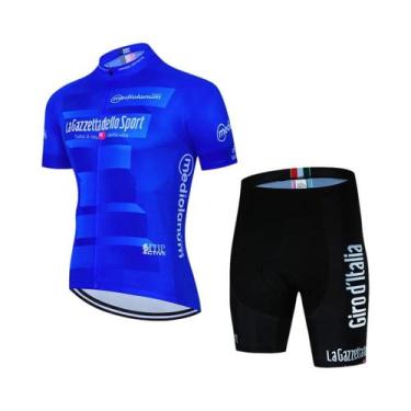 Imagem de Conjunto De Camiseta De Ciclismo Masculina Tour De Giro D'ITALIA, Unif