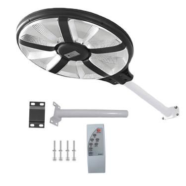 Imagem de Refletor Luminaria Solar Ovni Ufo 360 Graus Sensor Movimento Iluminaçao Vias Publicas Rodovia Estrada Rua Calçada