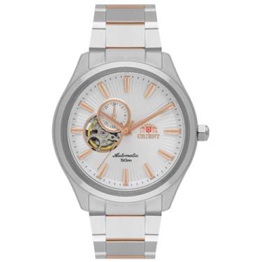Imagem de RELOGIO ORIENT AUTOMATICO BRANCO METAL PRATA NH3MM001 S1SR