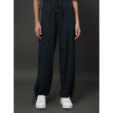 Imagem de Calça Feminina Cargo Linho Misto Calvin Klein-Feminino