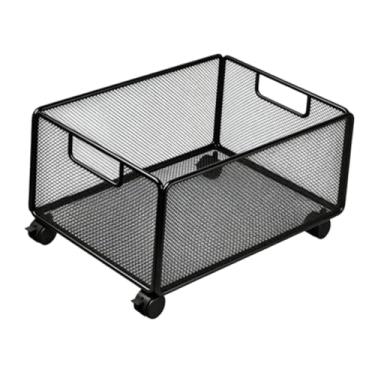 Imagem de Generic Carrinho Organizador de Arquivos com Rodízios para Escritório, Ideal para Cozinha, Quarto Infantil, Livros, Brinquedos e Bolsas. Perfeito para Guardar, 48cm X 25cm X 23cm