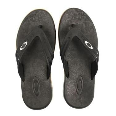 Imagem de Chinelo Oakley Killer Point II Black Gum, 42, Preto