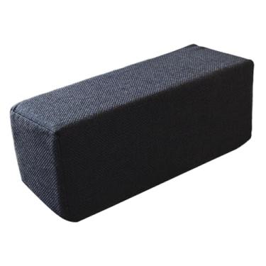 Imagem de Bothyi Almofada de apoio de braço para cadeira, almofada de espuma para braço, universal, removível, profissional, suporte de cotovelo, de apoio, Preto